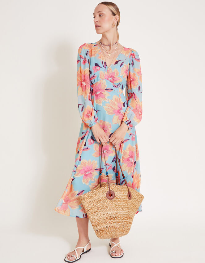 Moliin Lillian Dress - Evening Blue