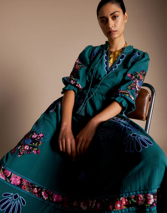 East Bonnie Dress, Teal (TEAL), large