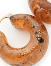 East Bernstein Marble Circlet Earrings, , large