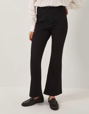 Cassie Kick Flare Jeans, Black (BLACK), large