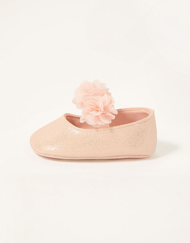 Textured Corsage Booties, Pink (PINK), large