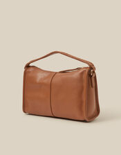 Bertie Woven Leather Crossbody Bag, , large