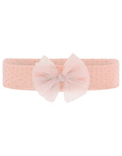 Baby Glitter Spot Jersey Bando, , large