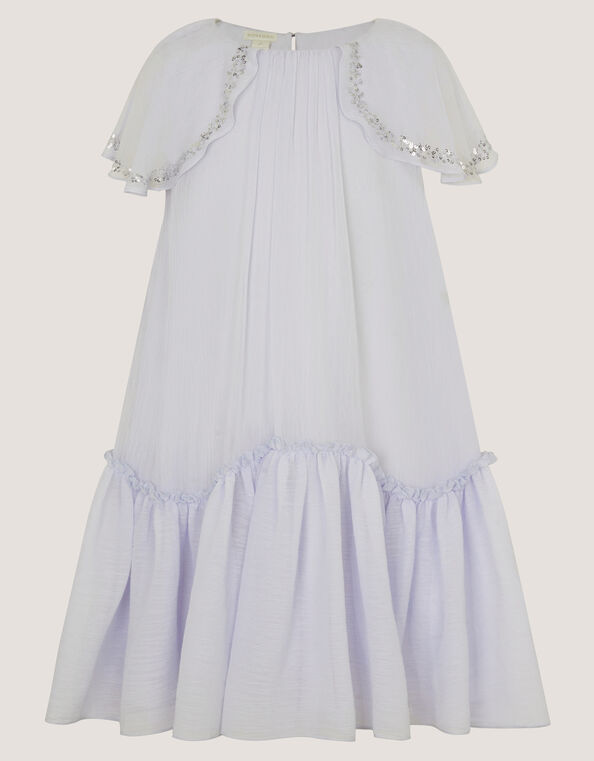 Elena Sequin Swing Party Dress, Blue (PALE BLUE), large