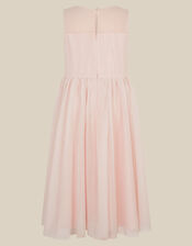 Matilda Sleeveless Meadow Party Dress, Pink (PINK), large