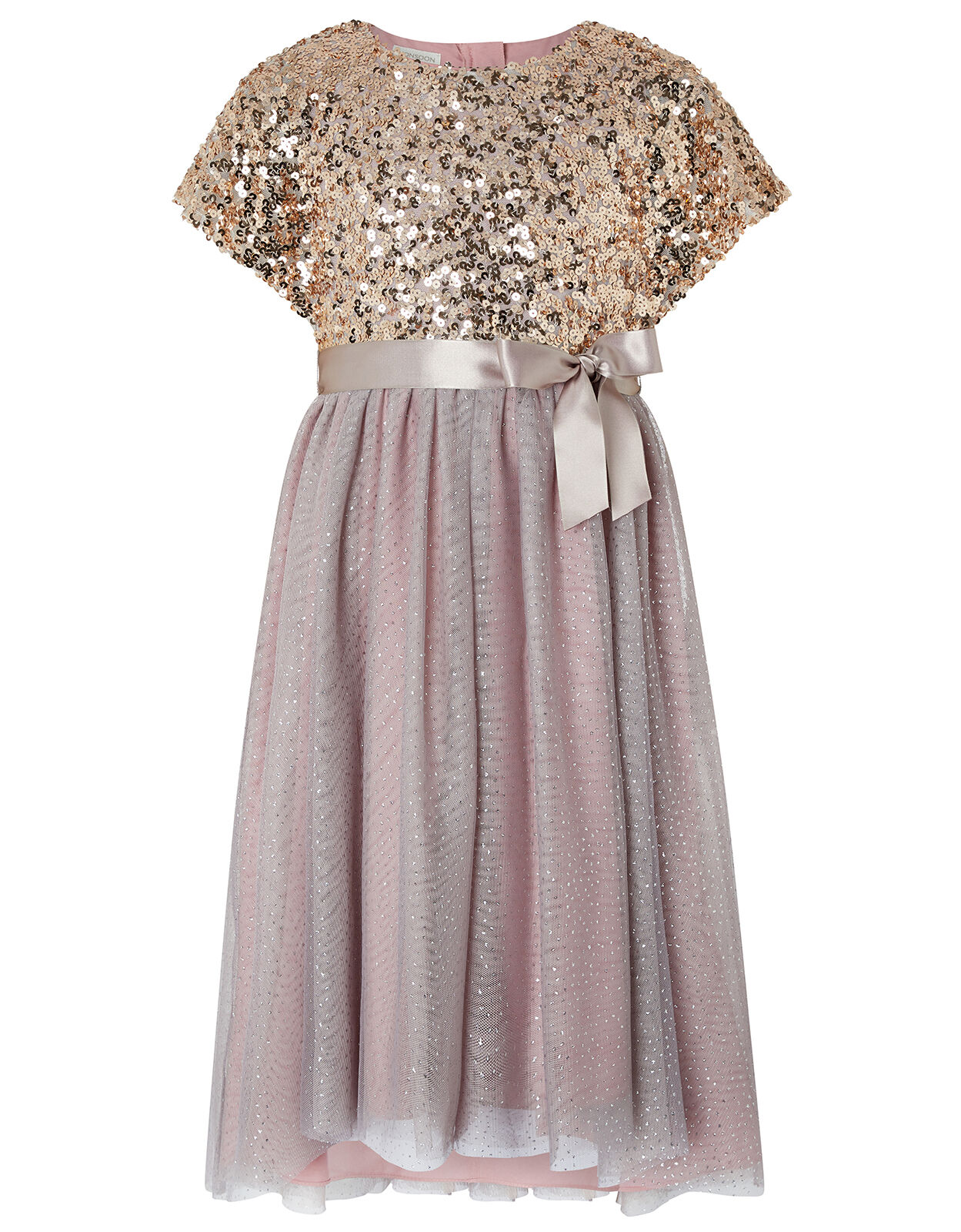 Monsoon pink truth sequin maxi hotsell dress