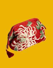 One Hundred Stars Chrysanthemum Velvet Pouch, , large