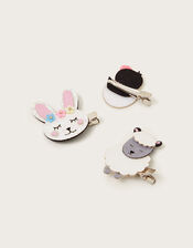 3-Pack Easter Friends Hair Clips, , large