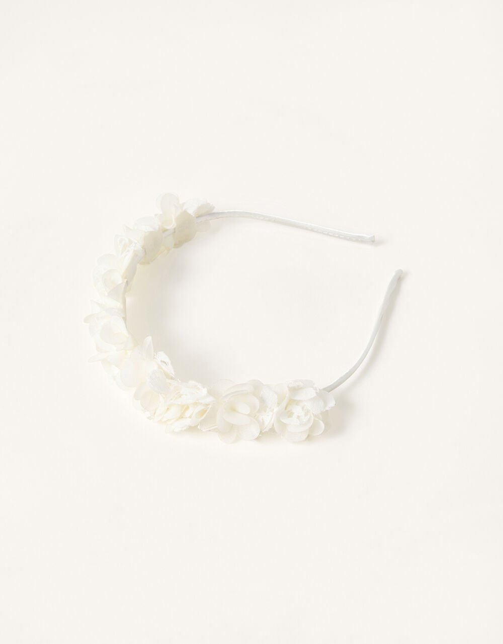 Children Children's Accessories | Lacey Pom Flower Headband - DE14417