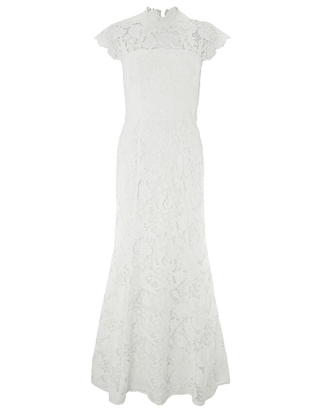 Emilie Lace Bridal Maxi Dress, Ivory (IVORY), large