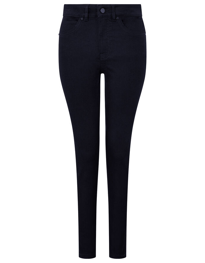 Nadine Short Length Jeans with Organic Cotton Blue