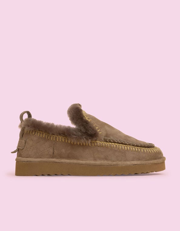 Laidback London Suede Shoes, Brown (BROWN), large