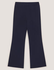Christmas Kick Flare Leggings, Blue (NAVY), large