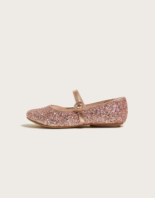 Stardust Ballerina Flats, Pink (PINK), large
