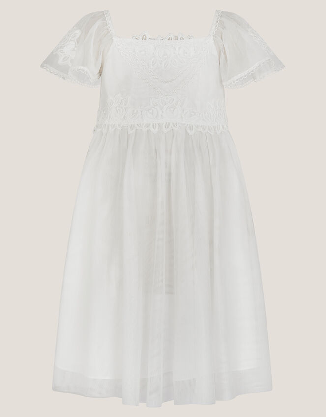 Floella Floral Lace Maxi Dress, Ivory (IVORY), large