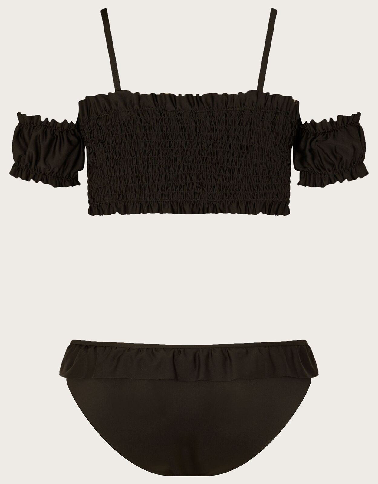 Off the shoulder outlet bikini set
