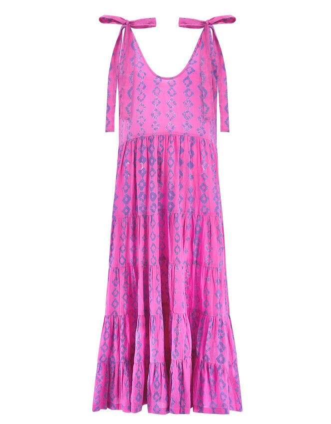 East Jodie Batik Print Dress, Pink (PINK), large