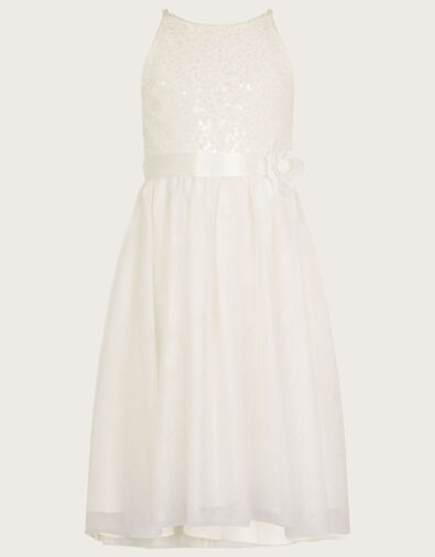 Truth Sequin Maxi Dress, Ivory (IVORY), large