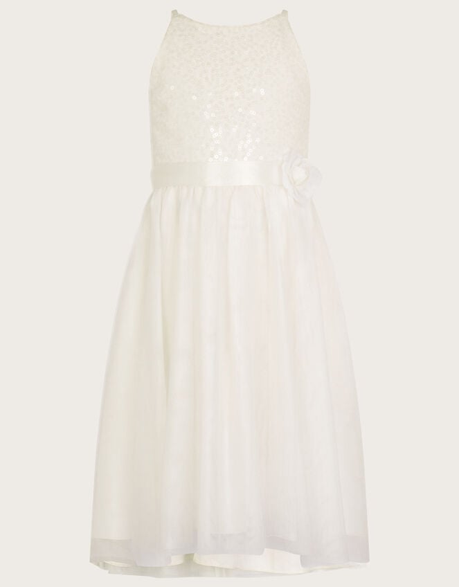 Truth Sequin Maxi Dress, Ivory (IVORY), large