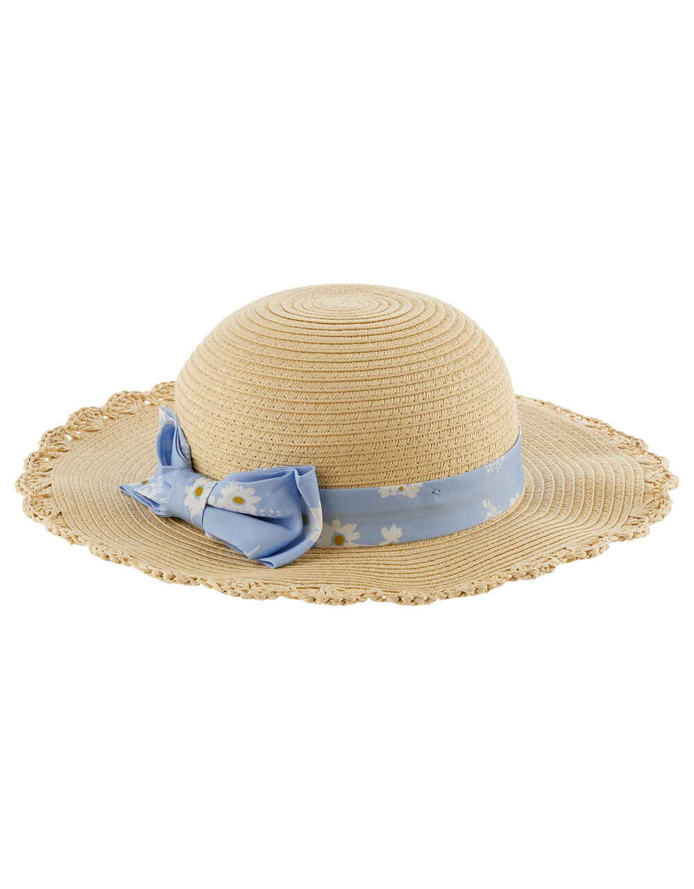 Baby Bella Daisy Floppy Hat Natural