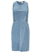 Calla Cord Dress, Blue (BLUE), large