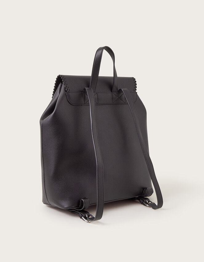 Tassel Backpack Black