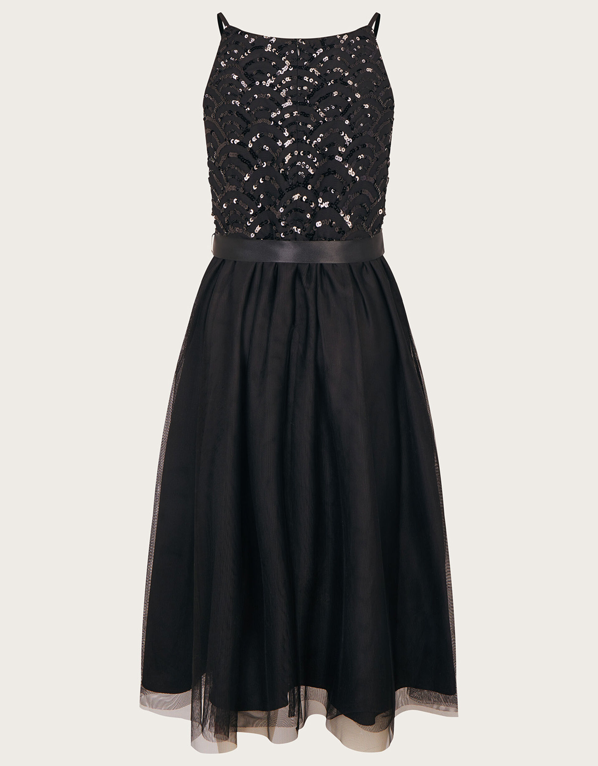 Black Sequin Prom Dresses,Black Evening Gown    fg2788 main image 1