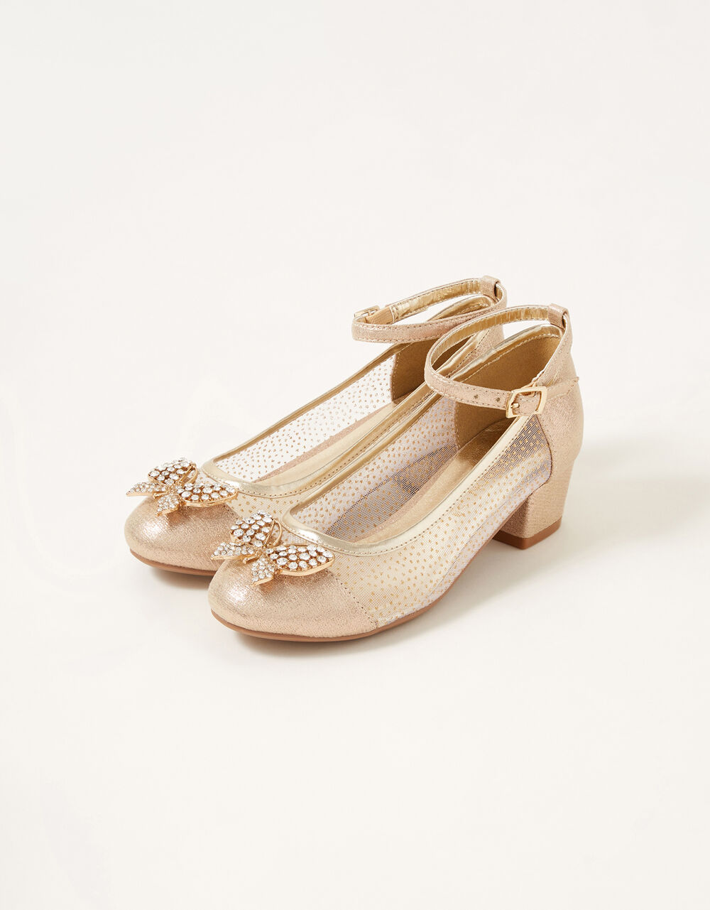 Children Children's Shoes & Sandals | Butterfly Sparkle Princess Shoes Gold - SR72412