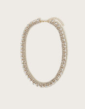 Statement Diamante Necklace, , large