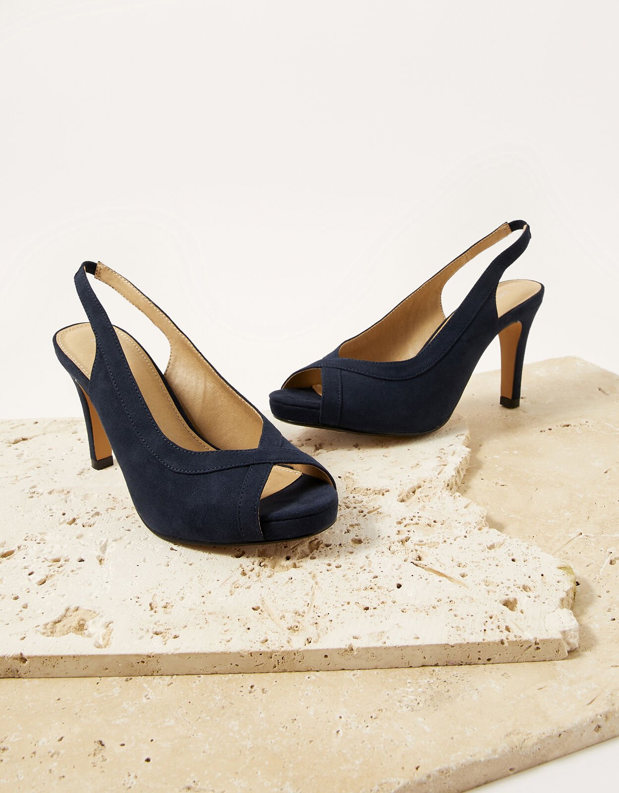 Navy blue occasion shoes sale