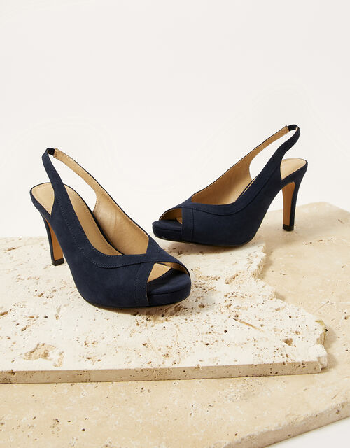 Core Court Occasion Shoes, Blue (NAVY), large