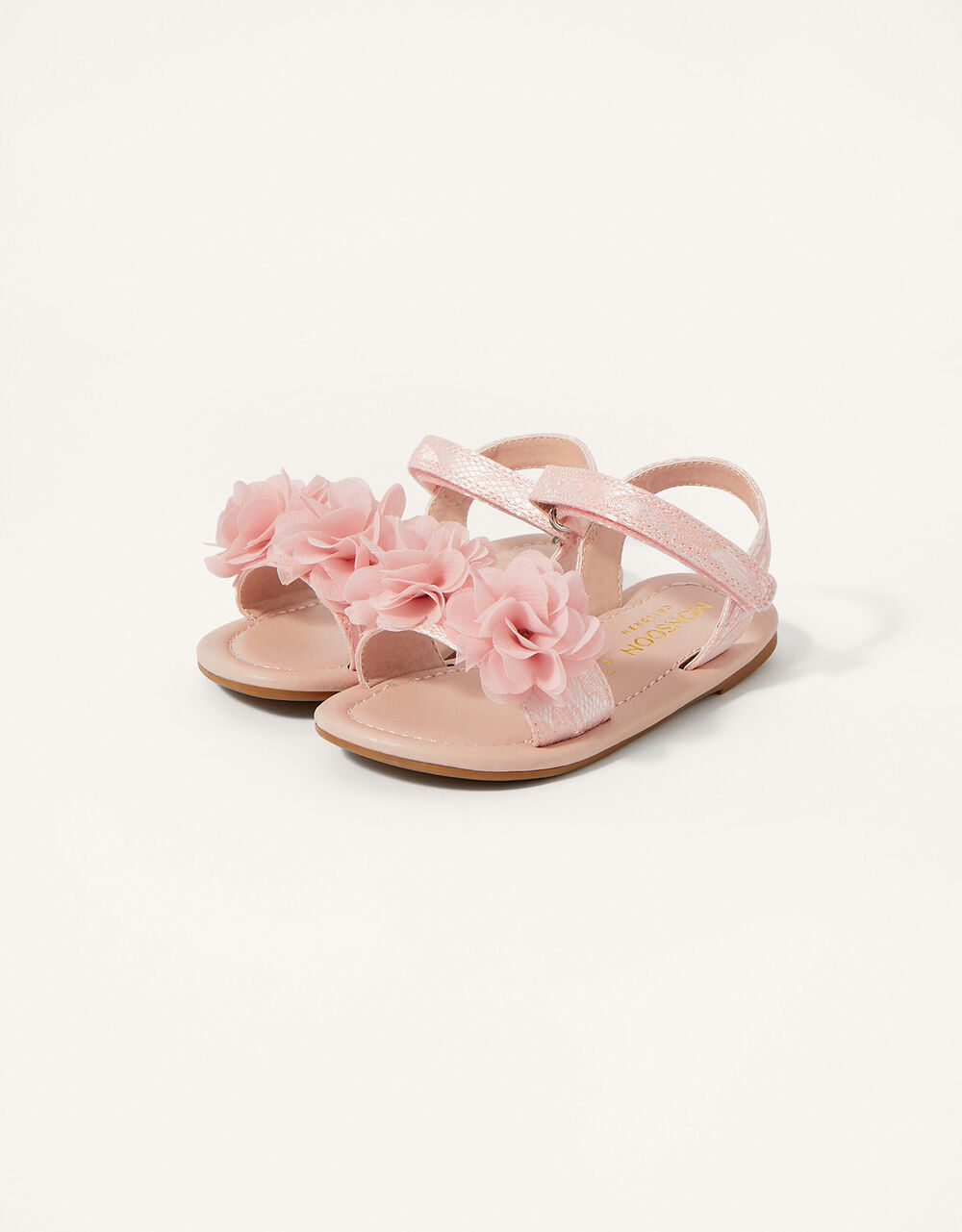 Children Children's Shoes & Sandals | Shimmer Corsage Walker Sandals Pink - IY91370