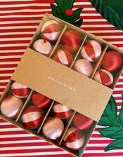 Anna and Nina Candy Cane Stripe Garland, , large
