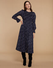 Mirla Beane Alexia Dress, Blue (NAVY), large