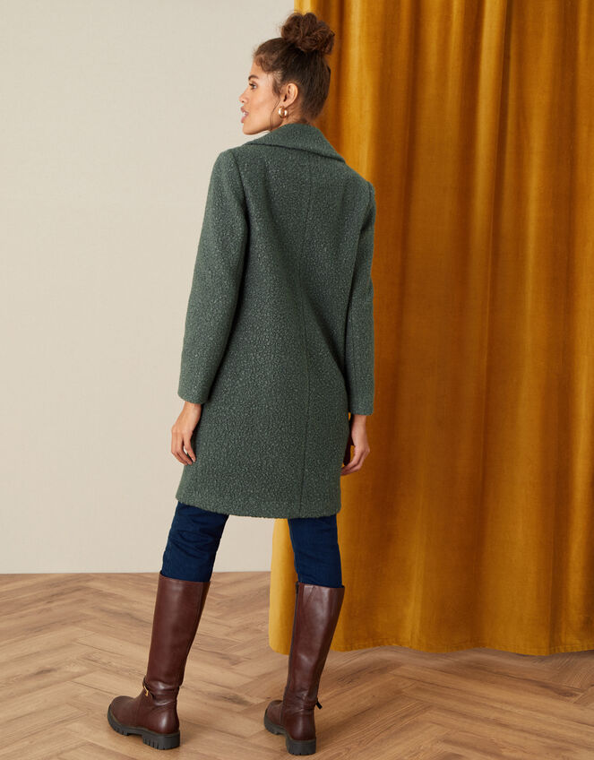 Bella Boucle Coat, Green (GREEN), large