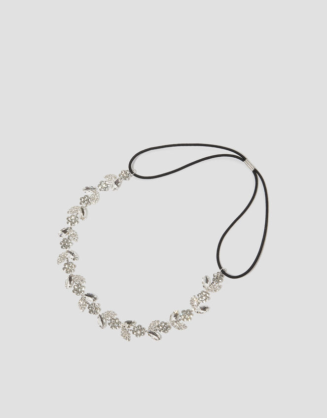 Embellished Wire Flower Crown, , large