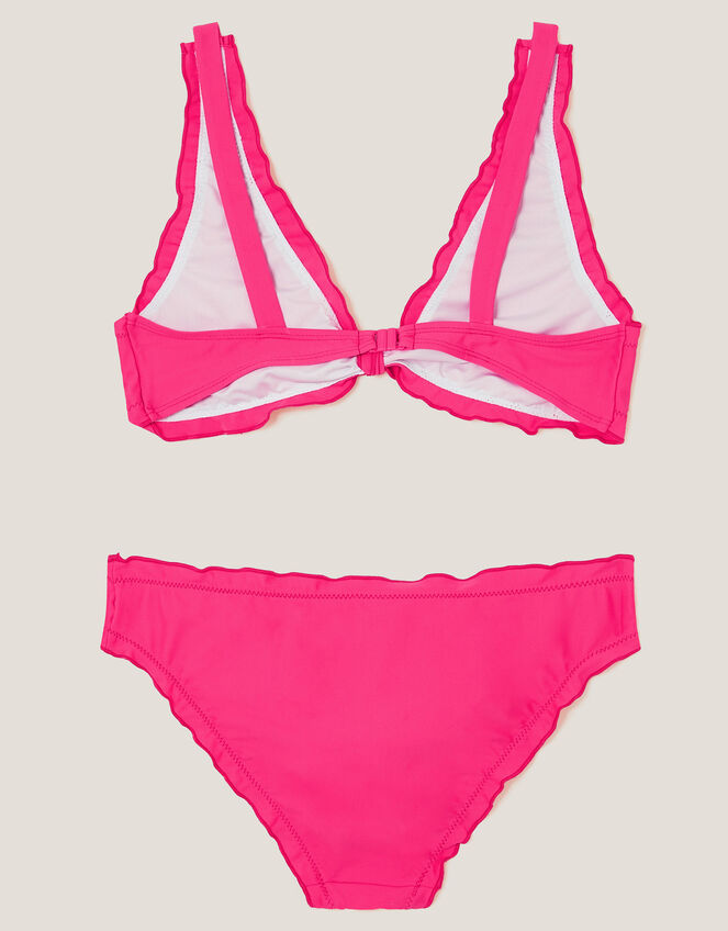 Frill Bikini Set, Pink (PINK), large