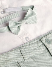 Stripe 3-Piece Suit Set, Green (GREEN), large