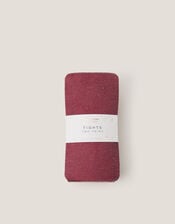 2-Pack Glitter Tights, Red (CHERRY), large