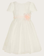 Sian Organza Bridesmaid Dress, Ivory (IVORY), large