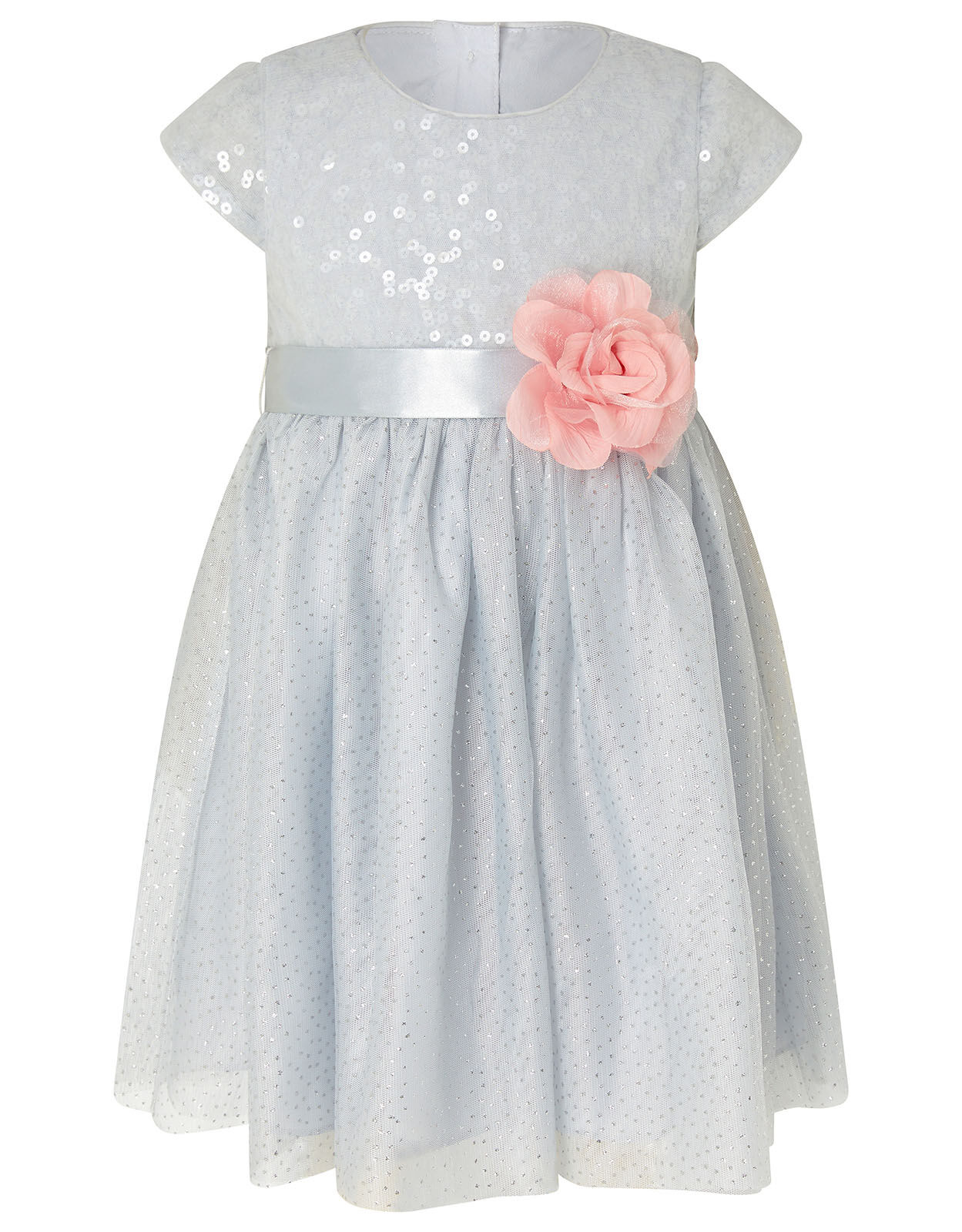 Silver baby girl dress 2025