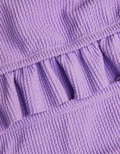 Frilly Seersucker Bikini Set, Purple (LILAC), large
