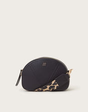 Hali Crossbody Bag, Black (BLACK), large