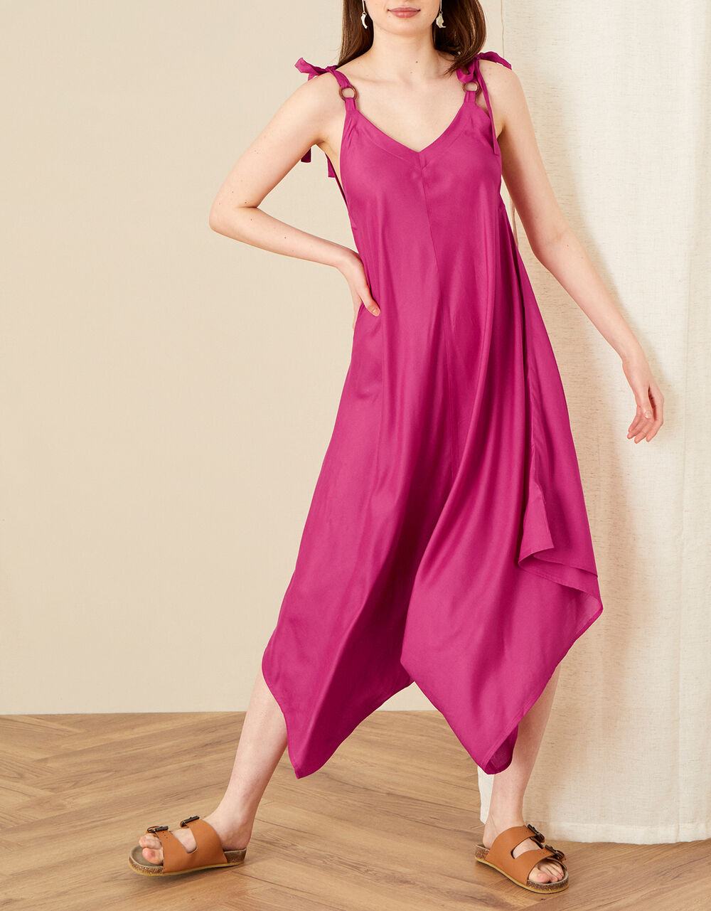 Women Women's Clothing | Sara Romper in LENZING™ ECOVERO™ Pink - HD19367