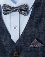 Oliver 3-Piece Check Suit, Blue (NAVY), large