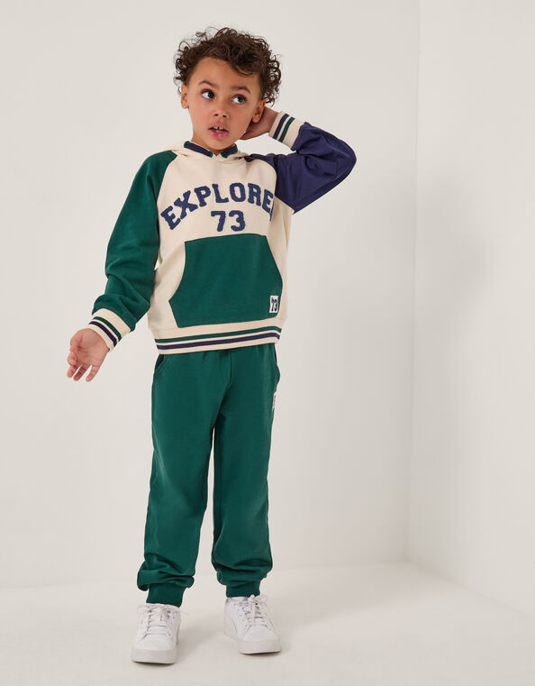 Explorer Hoodie & Joggers Set, Green (GREEN), large