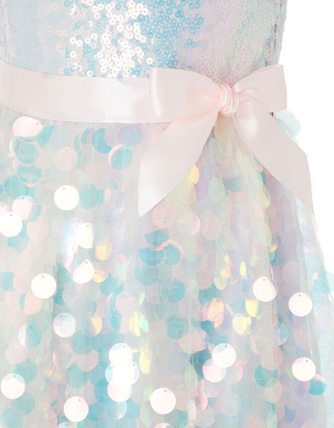 Mermaid Pearl Sequin Dress, Pink (PINK), large