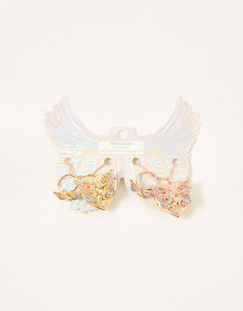 Unicorn Wings Tear-and-Share Jewellery Set, , large