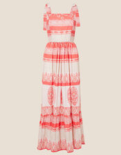 Andora Printed Dress, Red (RED), large