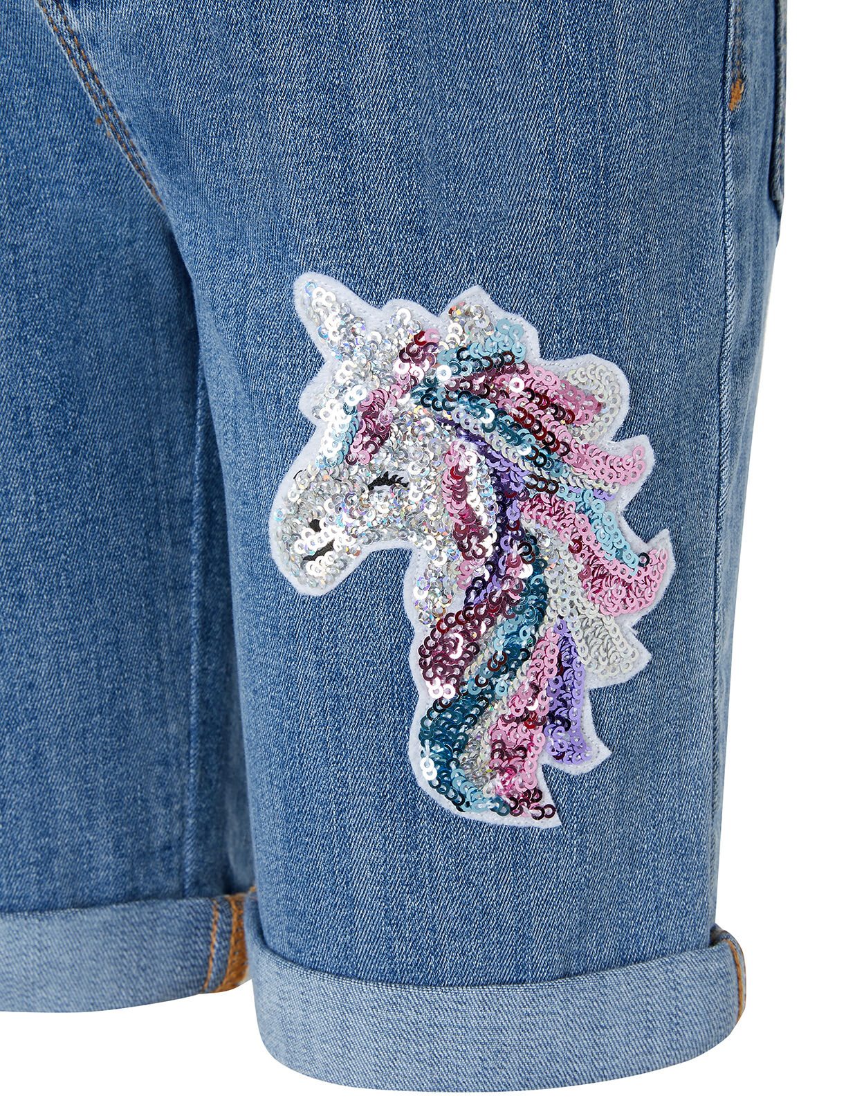 Unicorn jean shorts clearance
